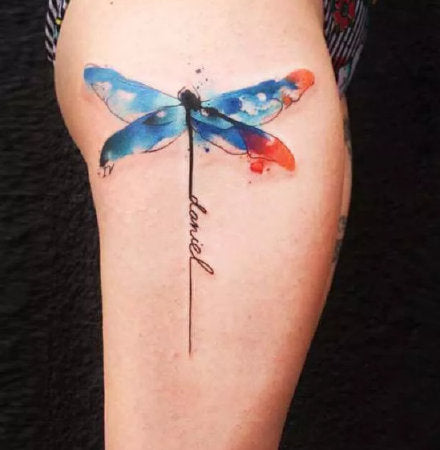 Libellen-Tattoo-Design