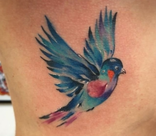 Vogel-Tattoo-Design