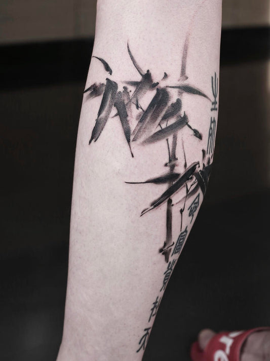 Bambus-Tattoo-Design