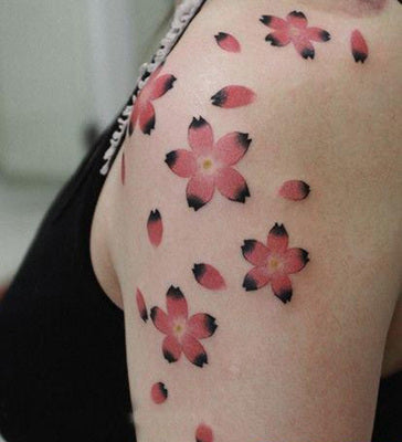 Blumen-Tattoo-Design