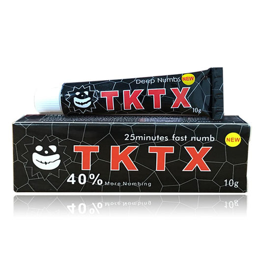 40 % TKTX Schwarze Tattoo Creme